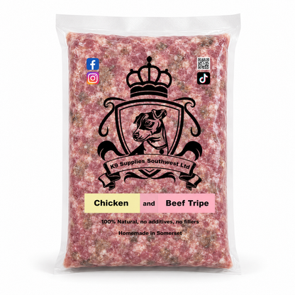 Chicken and  Beef Tripe